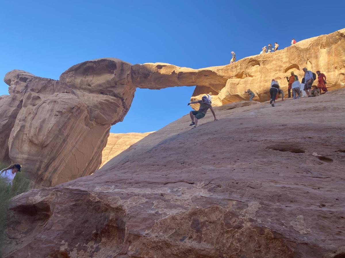 Wadi rum Hugo camp Bagian luar foto