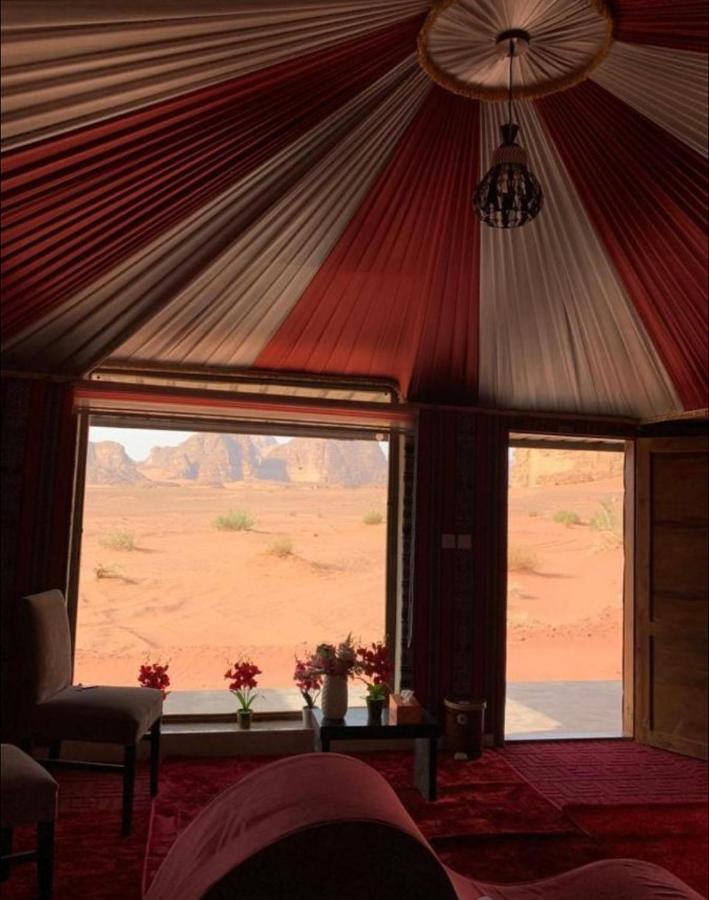 Wadi rum Hugo camp Bagian luar foto