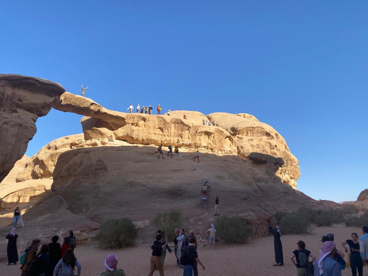 Wadi rum Hugo camp Bagian luar foto