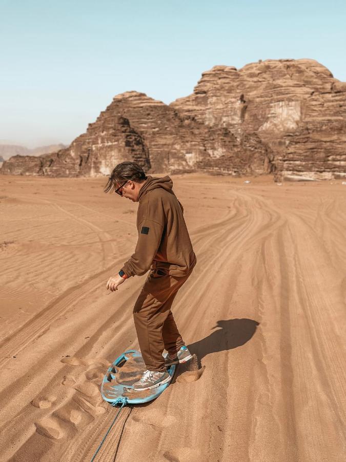 Wadi rum Hugo camp Bagian luar foto