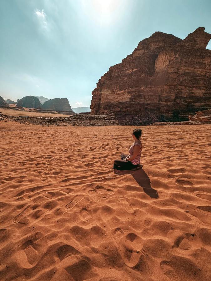 Wadi rum Hugo camp Bagian luar foto